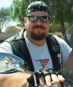 Science Fiction Author Biker Nerd Tom Tinney